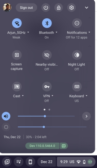 టచ్స్క్రీన్ Chromebook (టాబ్లెట్ మోడ్)లో స్క్రీన్ను తిప్పండి